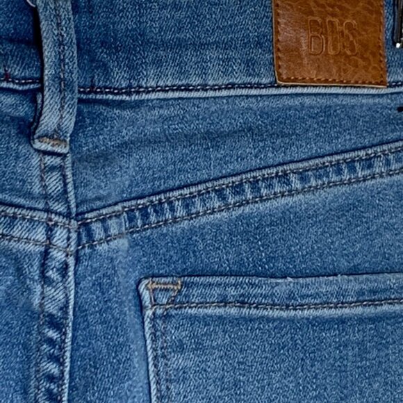 BDG Urban Outfitters High Rise Crop Skinny Jeans Size 28 Blue Stretch - Picture 10 of 12